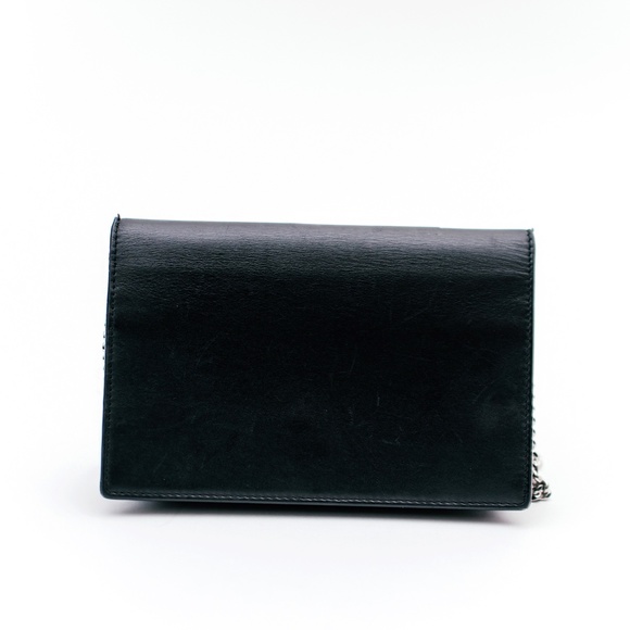 💎✨Authentic✨💎 Saint Laurent chain wallet in black with tassel - Picture 5 of 6